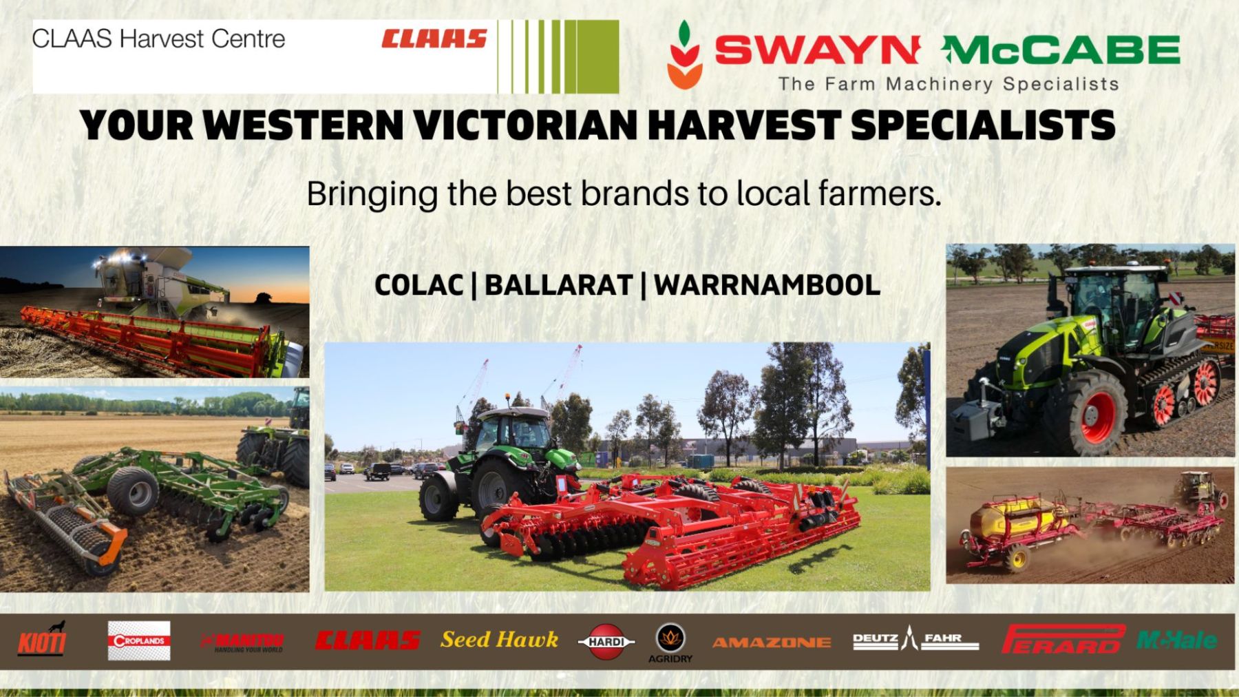 CLAAS Harvest Centre Swayn & McCabe