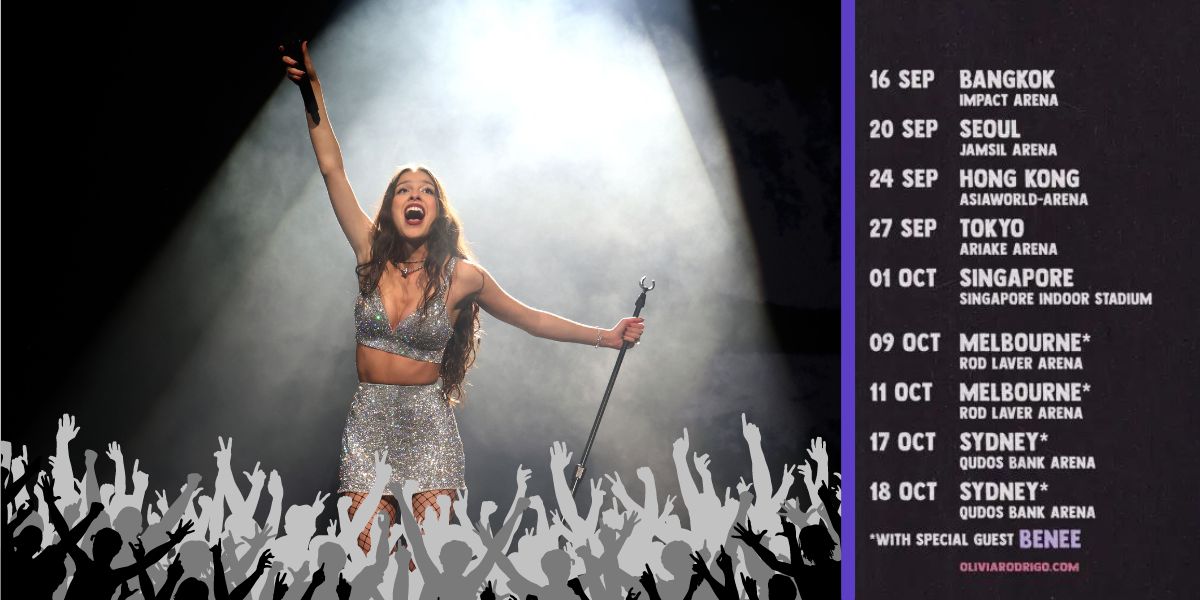 Olivia Rodrigo Unveils her Australian 